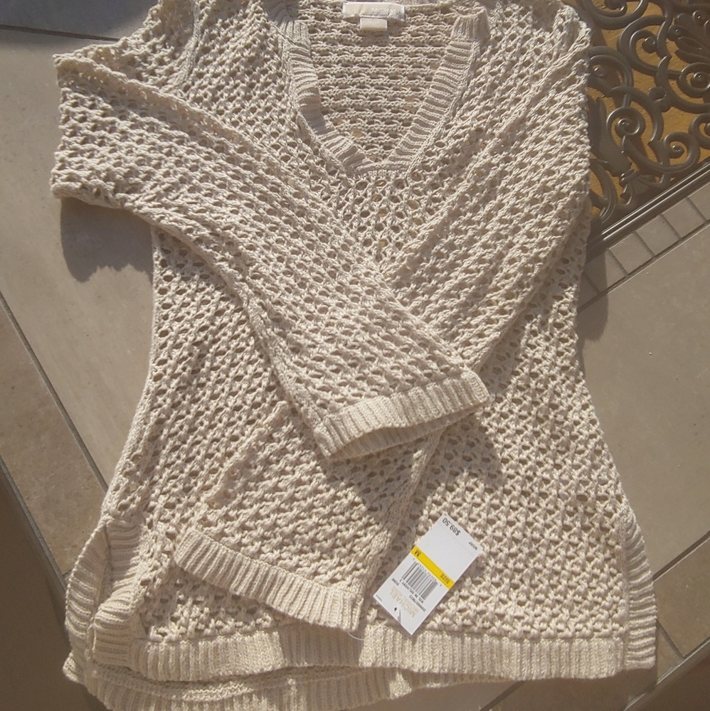 NWT gorgeous Michael Kors pullover knit sweater!